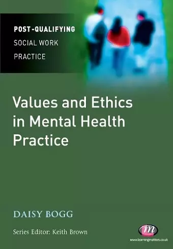 Values and Ethics in Mental Health Practice cover