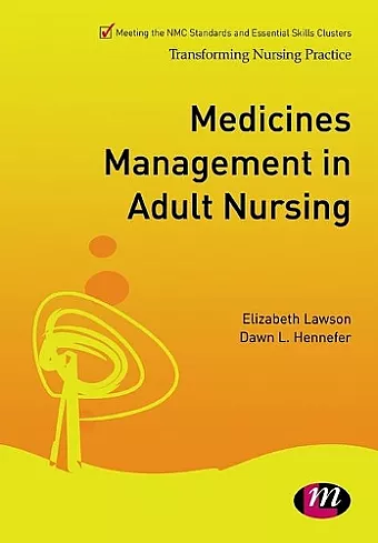 Medicines Management in Adult Nursing cover