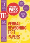 Practise & Pass 11+ Level Three: Verbal reasoning Practice Test Papers cover