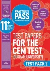 Practise and Pass 11+ CEM Test Papers - Test Pack 2 cover