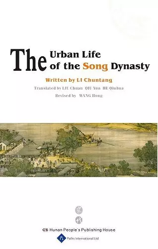 The Urban Life of the Song Dynasty cover