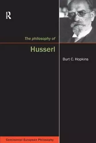 The Philosophy of Husserl cover