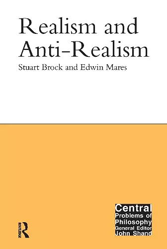 Realism and Anti-Realism cover