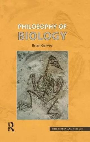 Philosophy of Biology cover