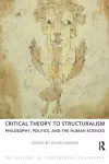 Critical Theory to Structuralism cover