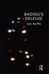 Badiou's Deleuze cover