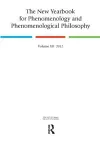 The New Yearbook for Phenomenology and Phenomenological Philosophy cover