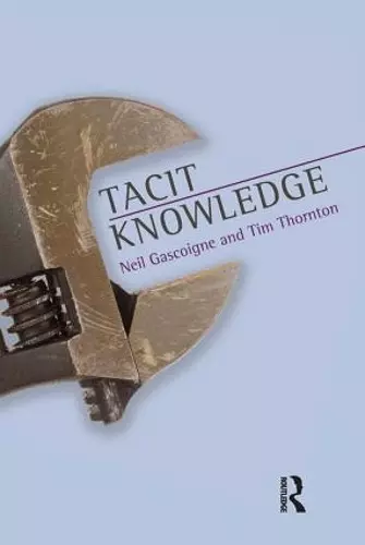 Tacit Knowledge cover