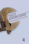 Tacit Knowledge cover