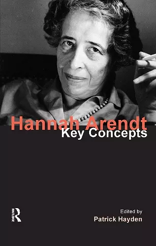 Hannah Arendt cover