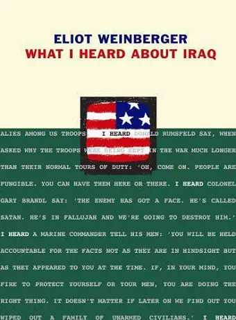 What I Heard About Iraq cover