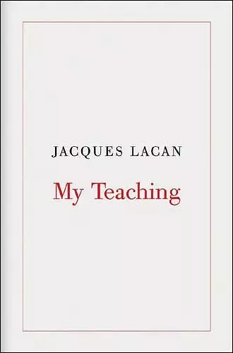My Teaching cover