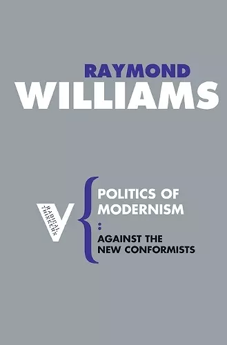 Politics of Modernism cover