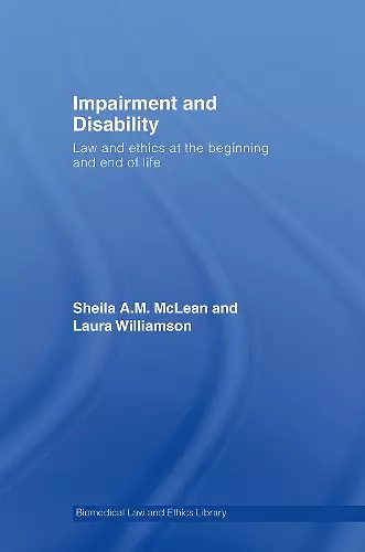 Impairment and Disability cover