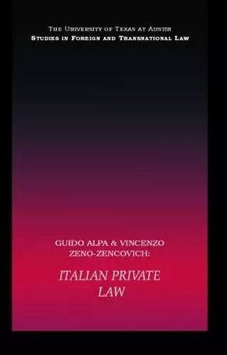 Italian Private Law cover