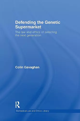 Defending the Genetic Supermarket cover