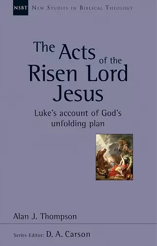 The Acts of the Risen Lord Jesus cover