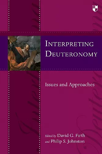 Interpreting Deuteronomy cover