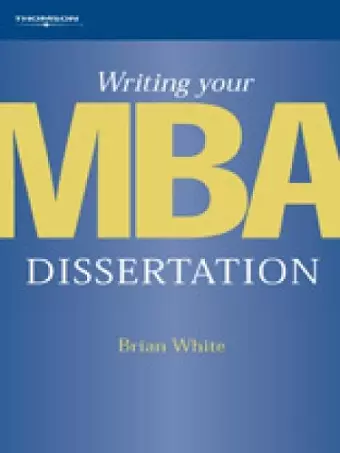 Writing Your MBA Dissertation cover