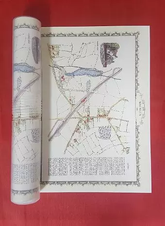 Walmley Village 1882 - Old Map Supplied Rolled in a Clear Two Part Screw Presentation Tube - Print Size 45cm x 32cm cover