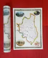 Parish of Erdington 1833 - Old Map Supplied in a Clear Two Part Screw Presentation Tube - Print Size 45cm x 32cm cover