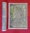 A Birmingham 1730 Picture Map - Old Map Supplied Rolled in a Clear Two Part Screw Presentation Tube -- Print Size 45cm x 32cm cover