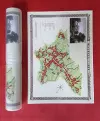 Walsall Town 1824 - Old Map Supplied Rolled in a Clear Two Part Screw Presentation Tube - Print Size 45cm x 32cm cover