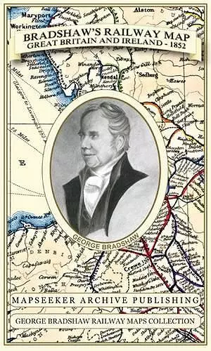 Bradshaw's Railway Map Great Britain and Ireland 1852 cover