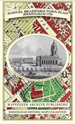 Samuel Bradford Town Plan Birmingham 1750 cover