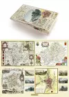 Worcestershire 1610 – 1836 – Fold Up Map that features a collection of Four Historic Maps, John Speed’s County Map 1610, Johan Blaeu’s County Map of 1648, Thomas Moules County Map of 1836 and Cole and Roper’s Plan of the City of Worcester 1805. The m... cover