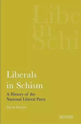 Liberals in Schism cover