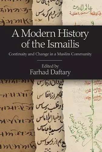 A Modern History of the Ismailis cover