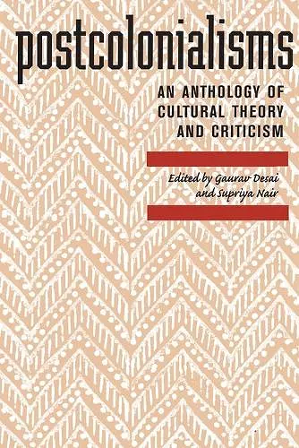 Postcolonialisms cover
