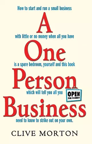 One Person Business cover