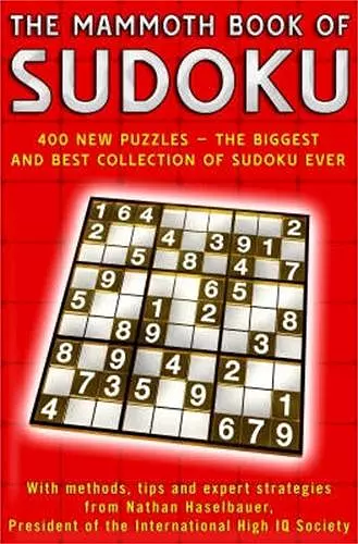 The Mammoth Book of Sudoku cover