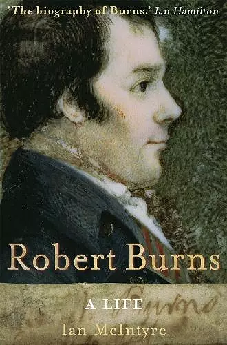 Robert Burns: A Life cover