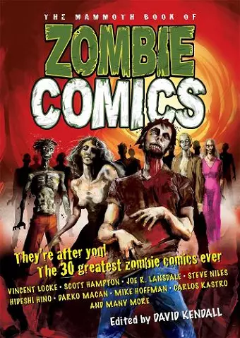 The Mammoth Book of Zombie Comics cover