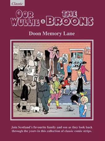 Oor Wullie & The Broons Gift Book 2025 cover