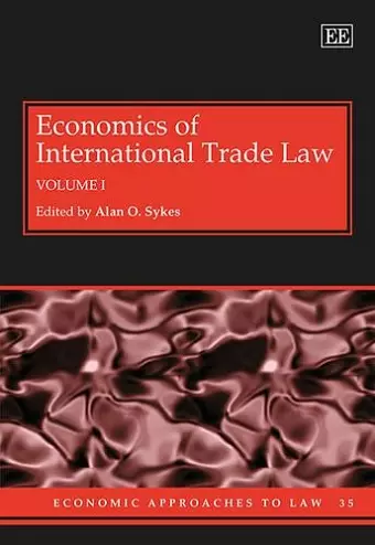 Economics of International Trade Law cover