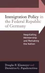 Immigration Policy in the Federal Republic of Germany cover