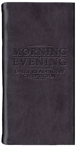 Morning And Evening – Matt Black cover