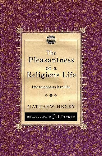 The Pleasantness of a Religious Life cover