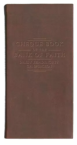 Chequebook of the Bank of Faith – Burgundy cover