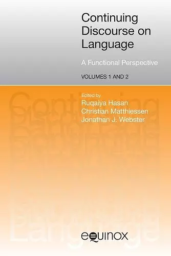 Continuing Discourse on Language cover
