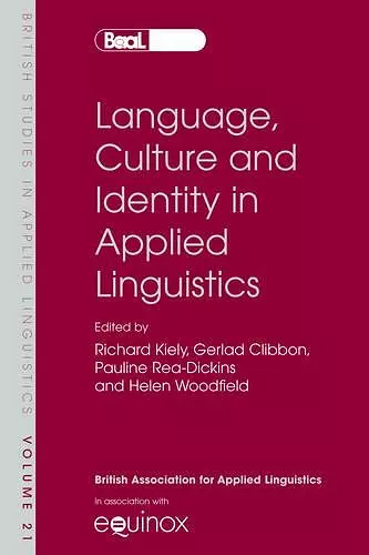 Language, Culture and Identity in Applied Linguistics cover