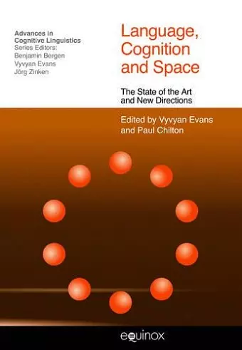 Language Cognition and Space cover