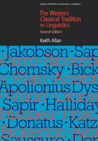 The Western Classical Tradition in Linguistics cover