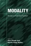 Modality cover