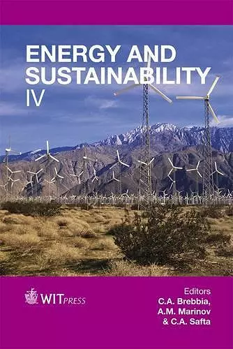 Energy and Sustainability cover