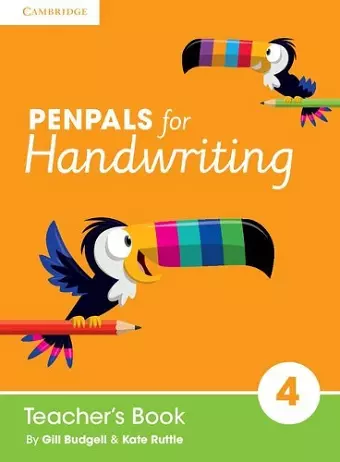 Penpals for Handwriting Year 4 Teacher's Book cover